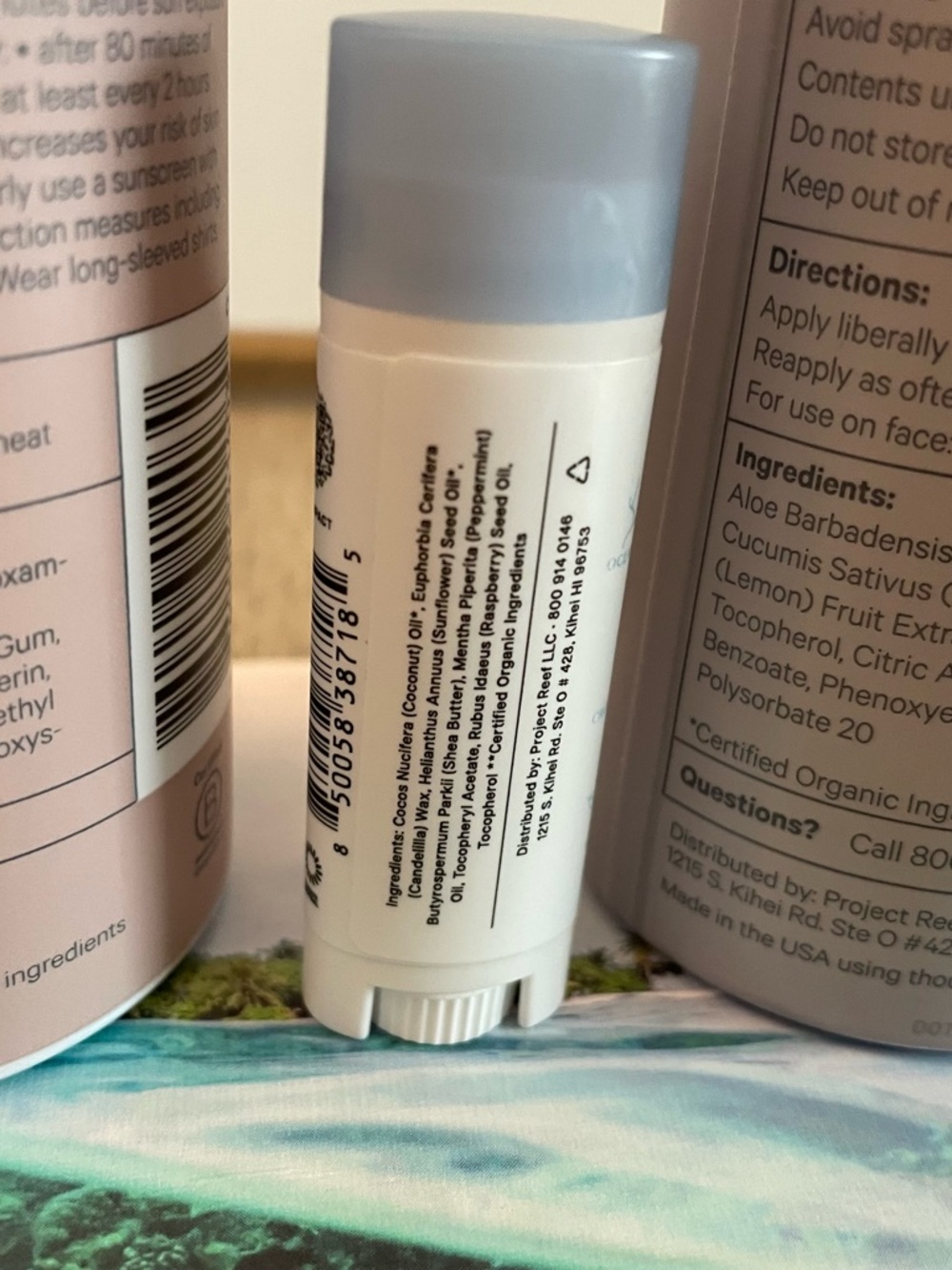 Project Reef Mineral Sunscreen Mist, Aloe Cooling Mist & Lip Balm - Picture 9 of 11